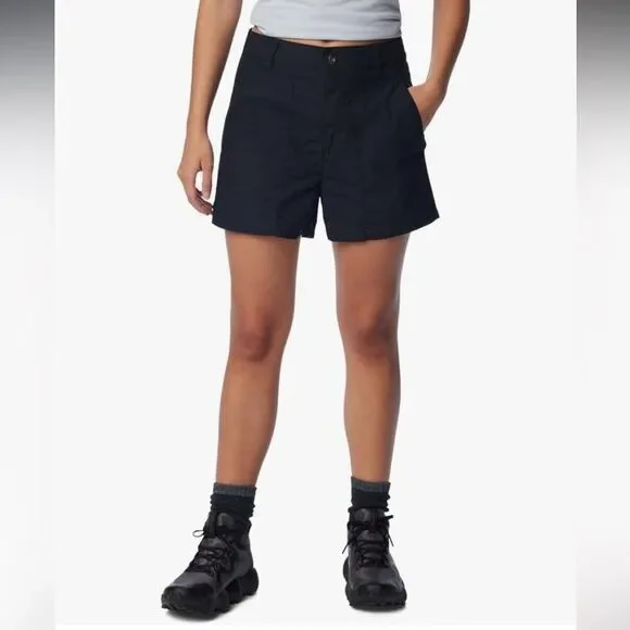 Columbia Black Cargo Shorts Lightweight Sporty Casual Vacation Outdoor Gift NWT - Picture 5 of 14